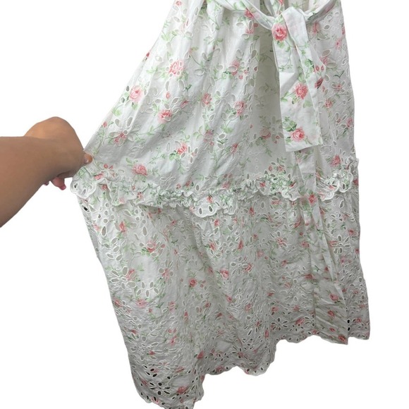 Loveshackfancy x Target Clementine Eyelet Dress Womens Size: 10 - Picture 5 of 10